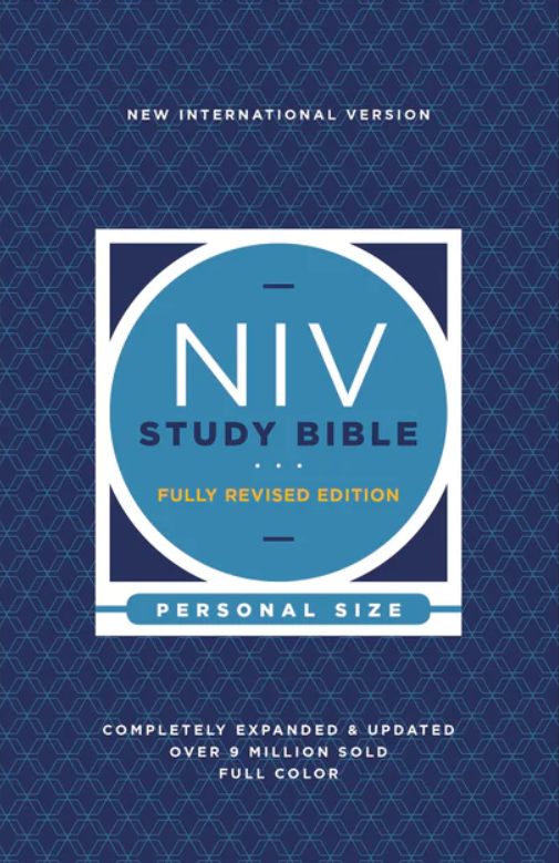 NIV Study Bible, Personal Size, Hardcover